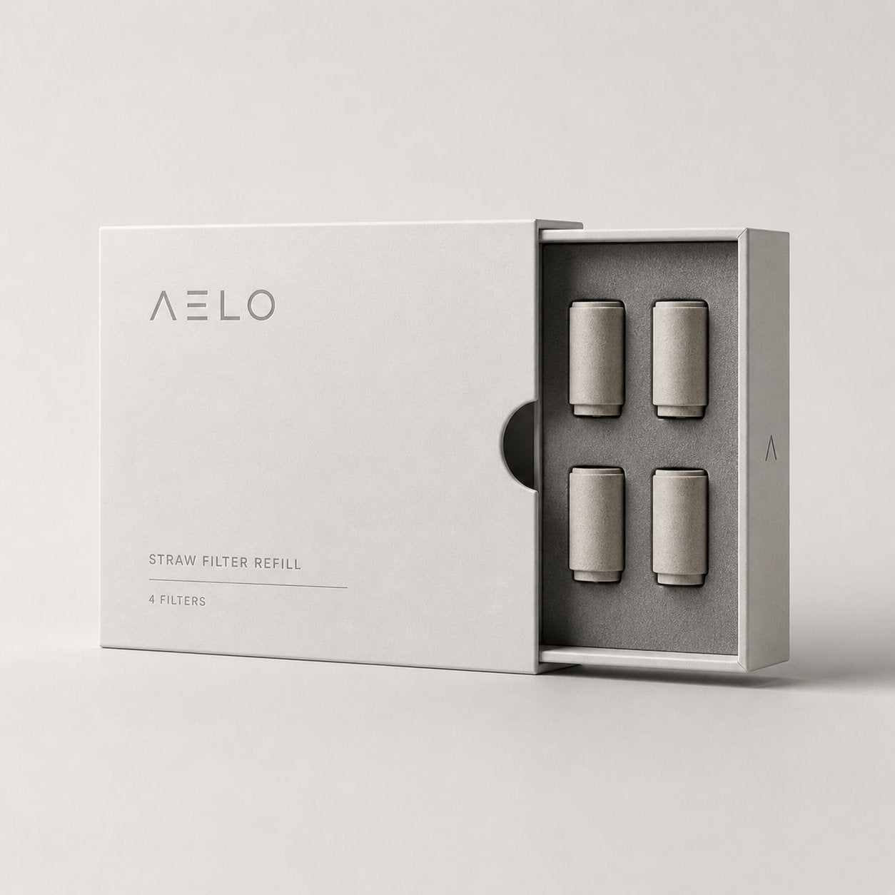 AELO Straw monthly refill filters