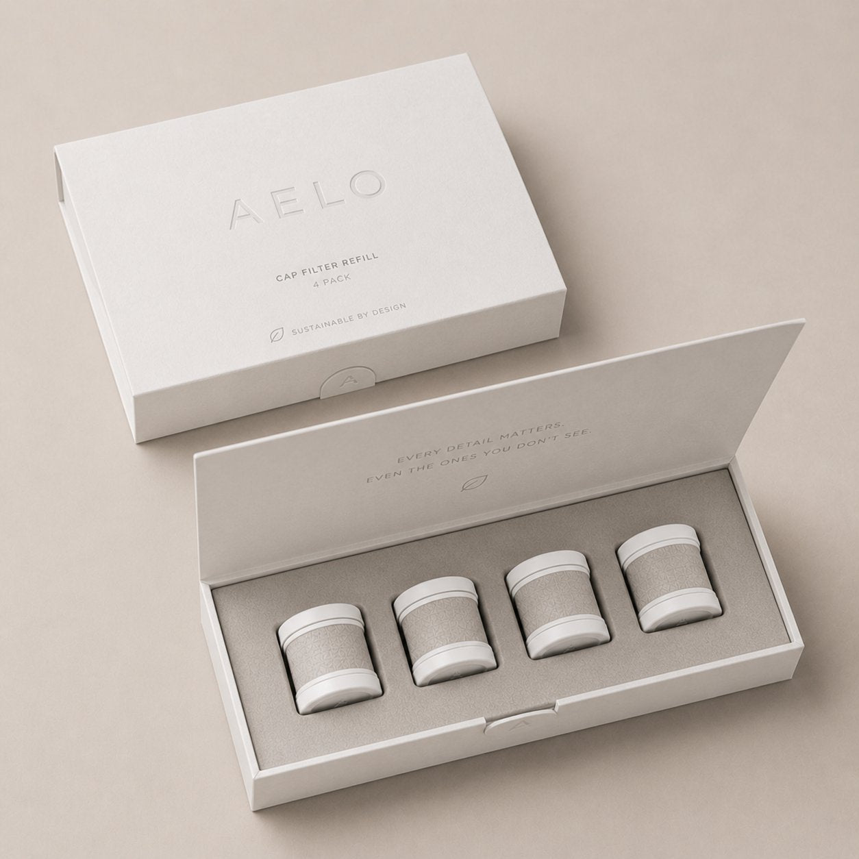 AELO replaceable filter cartridges